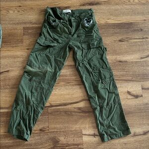 Unbranded Women’s Olive Green Cargo Pants - Utility Style